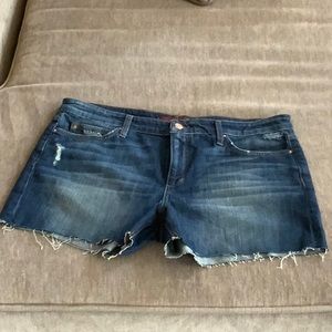 Joe’s the Ozzie 4” cutoff distressed shorts
